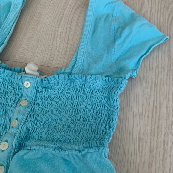 Hollister Y2K Vintage cap sleeve babydoll top - Picture 2 of 4